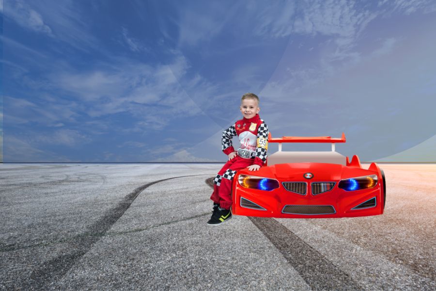 Raceautobedmodellen Voor Kinderkamer CarBeds -